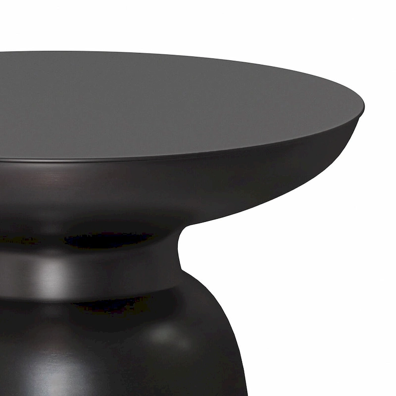 WYNDENHALL Layne Modern Industrial 16 inch Wide Metal Accent Side Table, Fully Assembled