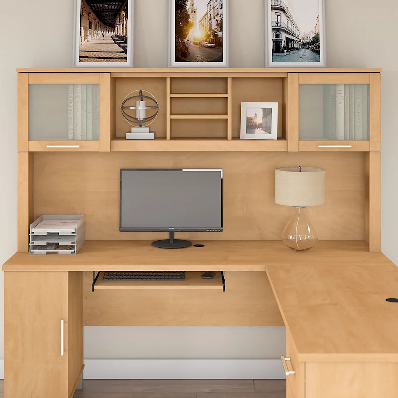 72W Hutch for L Shaped Desk
