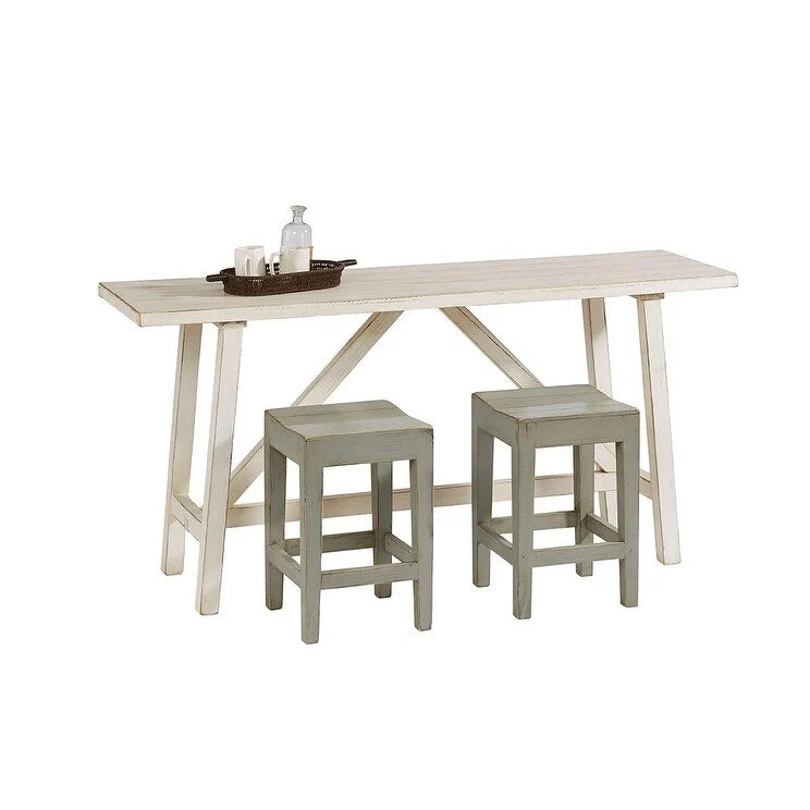 Solid Pine Counter Stool (2/Ctn)