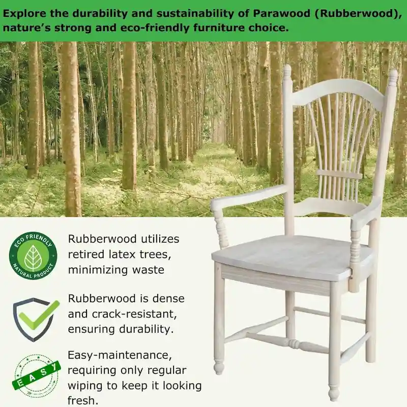 International Concepts Sheafback Chair with Arms