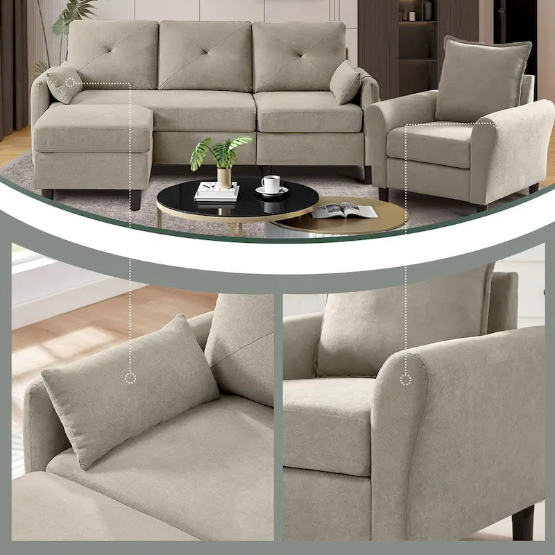 3 - Piece Living Room Set