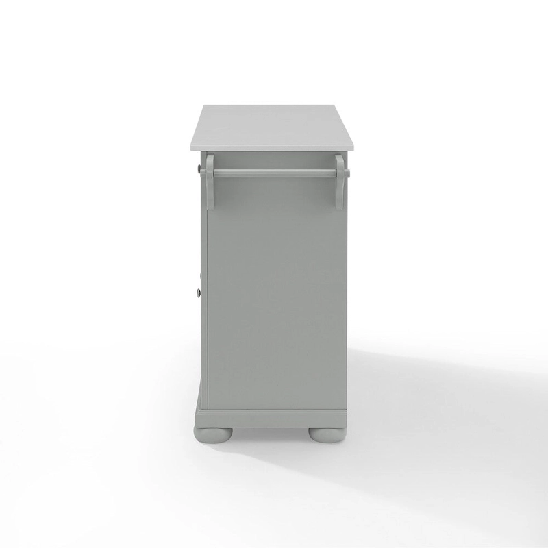 Crosley Alexandria Granite Top Kitchen Island - 18d x 51.5w x 36h