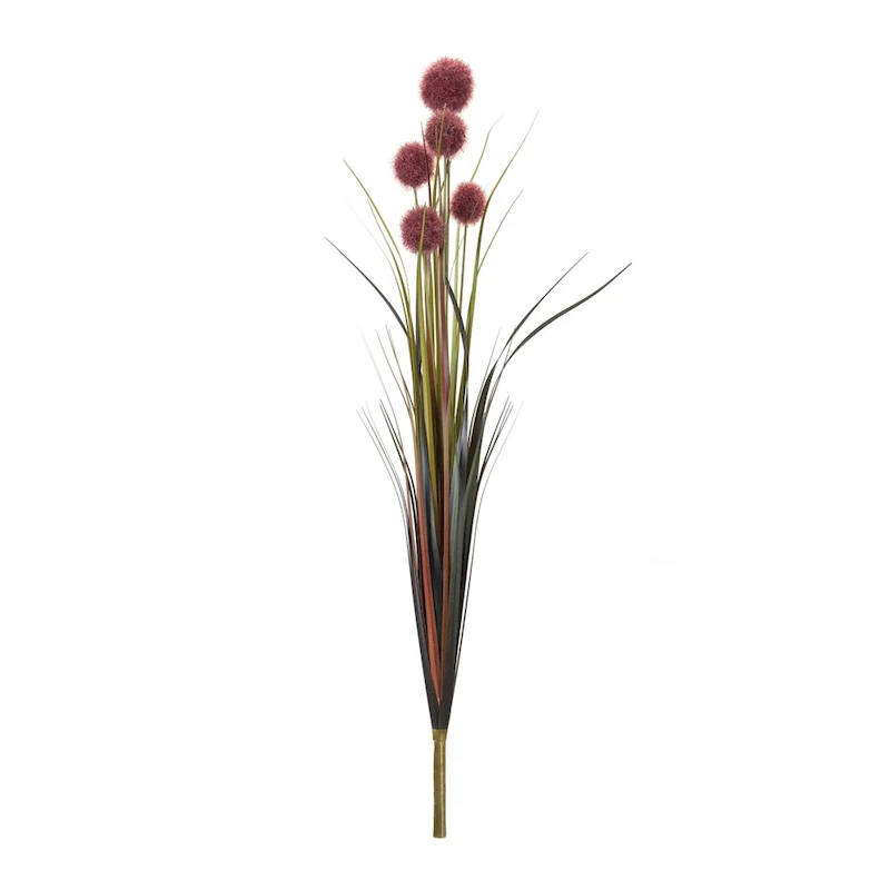 Burgandy Allium Grass Stem (Set of 6)
