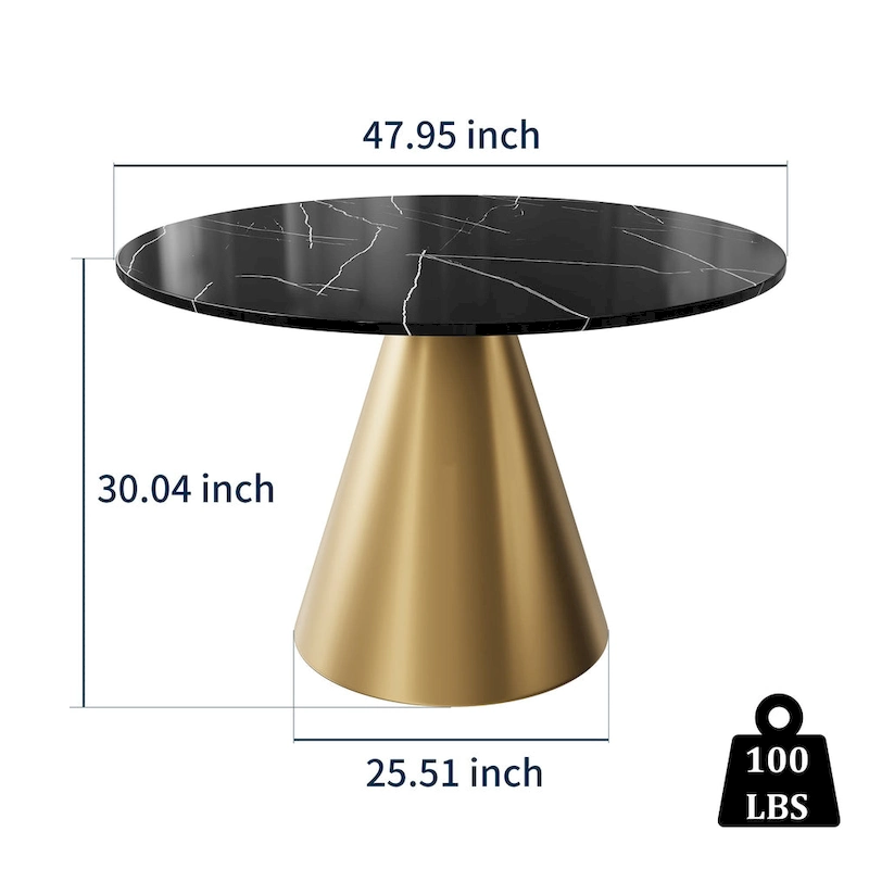 Round Dining table 48 inches