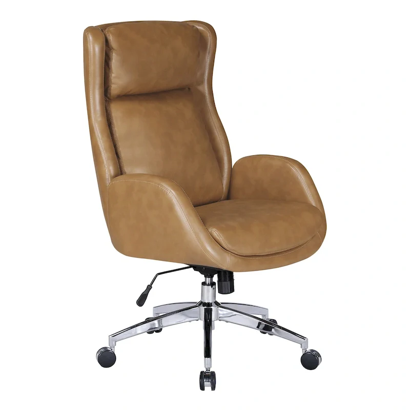 Blanchard Office Chair in Faux Leather