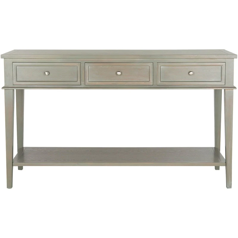 SAFAVIEH Thea Sepia Console - 60 x 20 x 35.4 - 60Wx20Dx35H