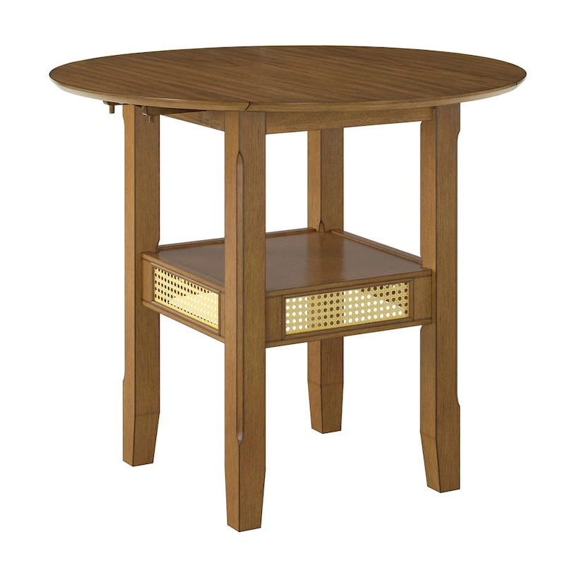 Plaga Cane Accent Dining Table by iNSPIRE Q Classic - 36-inch