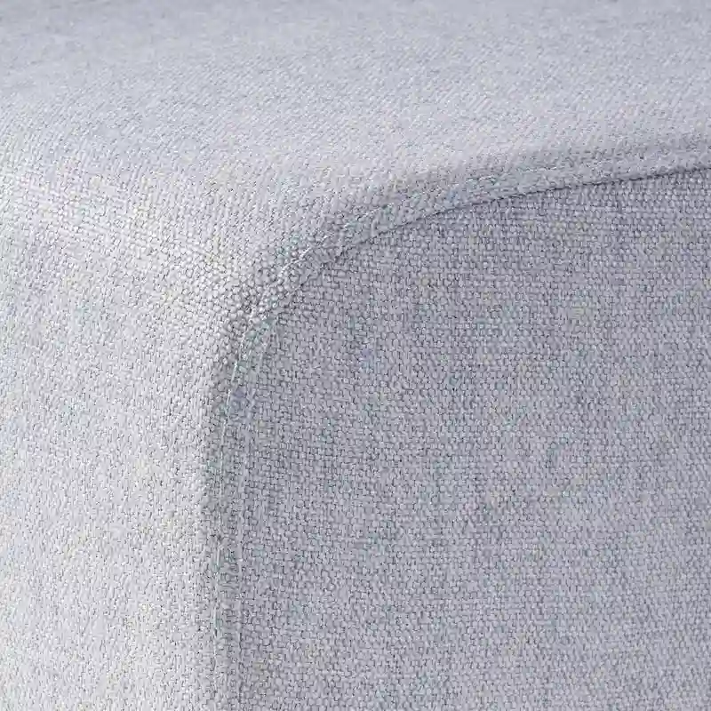 Upholstered Dining Chairs Set of 2 - Contemporary T-Stitch Design, 17.75