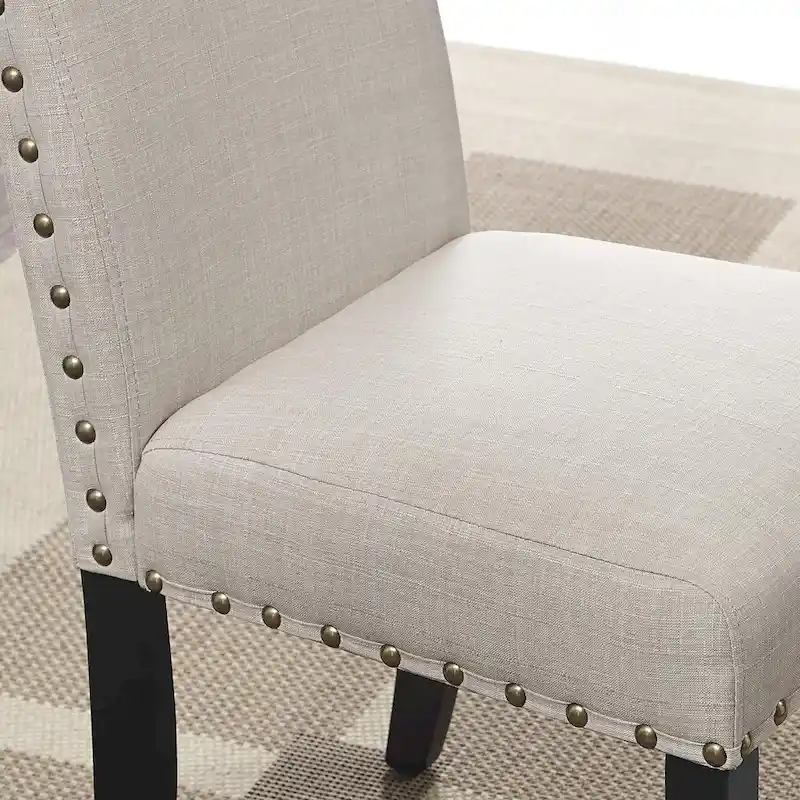 Roundhill Furniture Amisos 6-Piece Dining Set, Hairpin Dining Table with 4 Chairs and Upholstery Bench