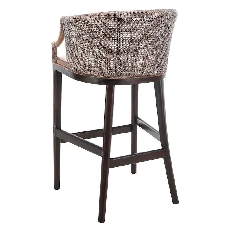 Rattan 30-inch Bar Stool - 22.3