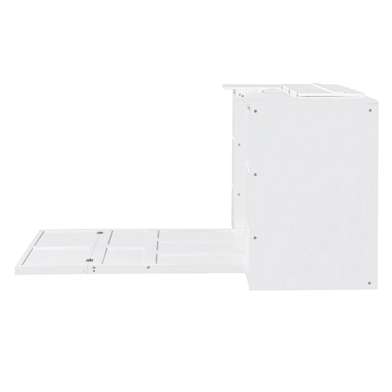 Full Size Murphy Bed with Drawers