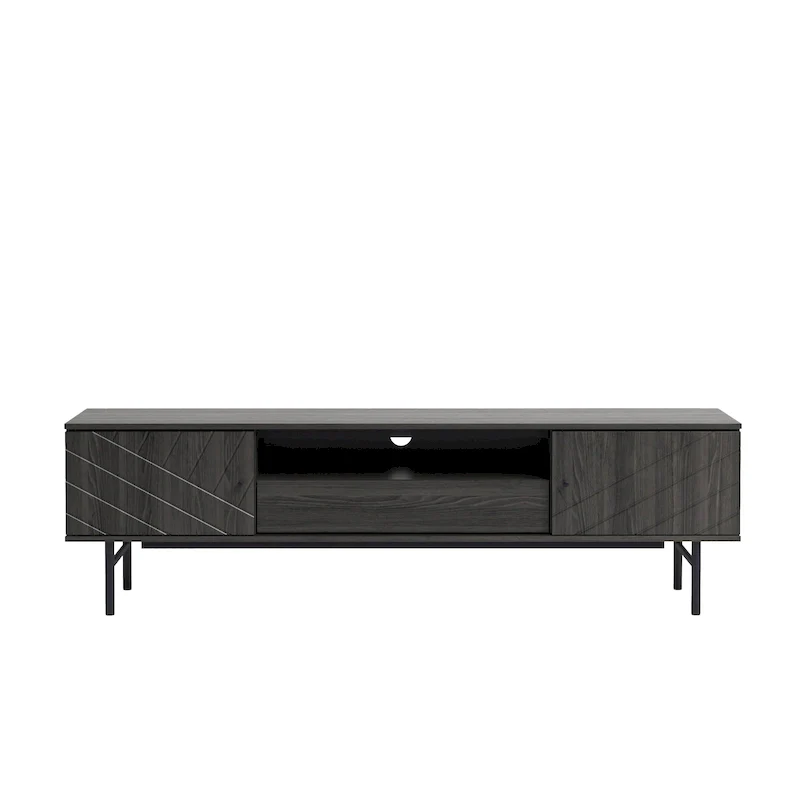 Studio London Amara 70.6 Media Console Oak Effect TV Stand