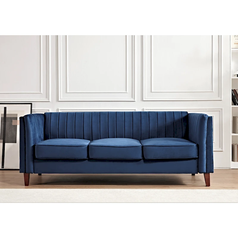 Line Tufted Square Design Sofa