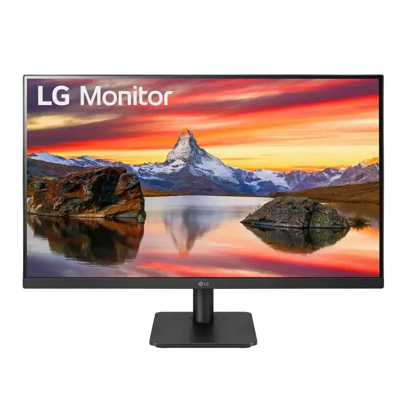 Refurbished: LG 27MP40W-B 27 FHD IPS Monitor with AMD FreeSync, Black - Manufacturer Refurbished