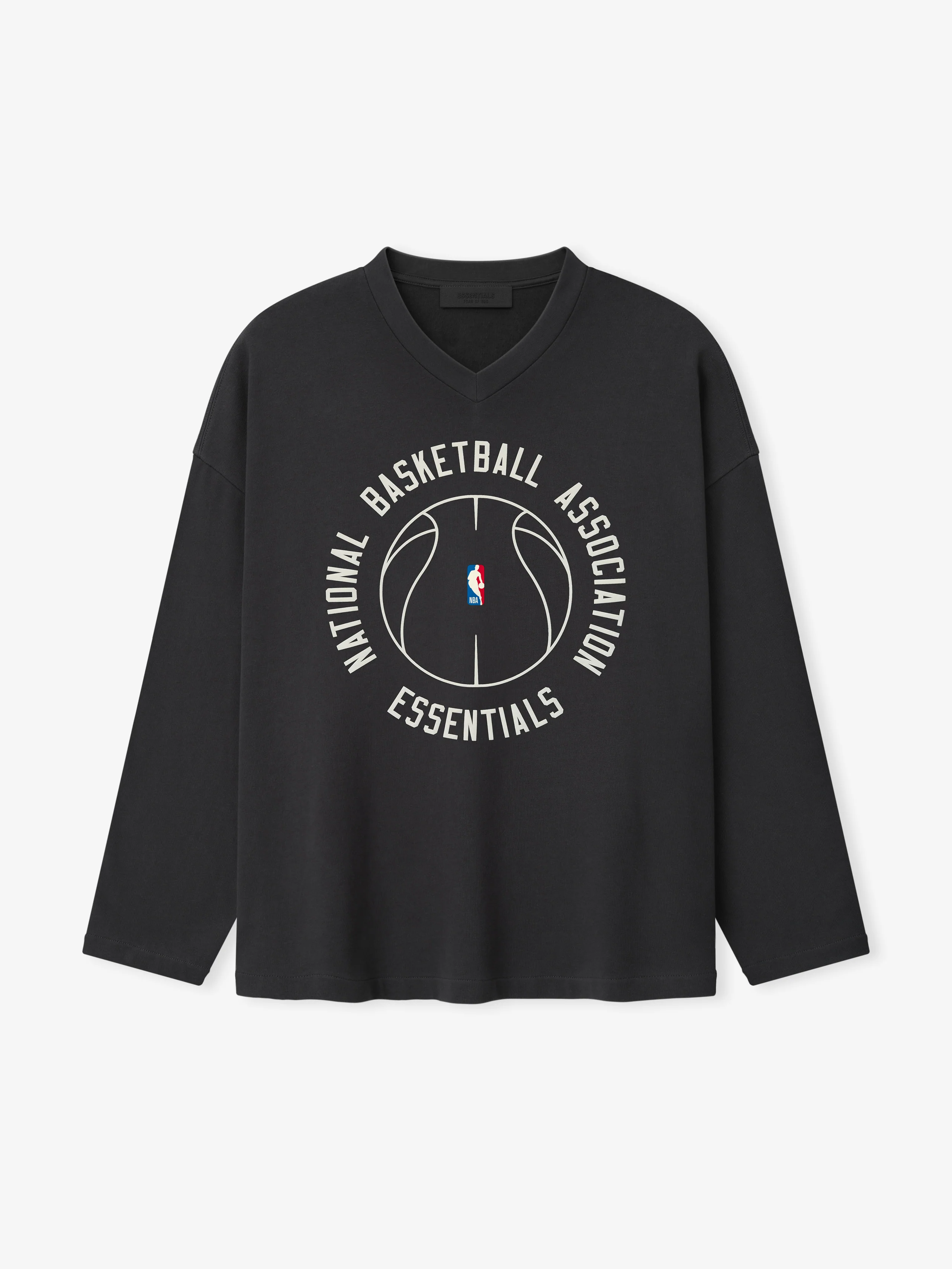 NBA X Barkley Hendricks Long Sleeve V-Neck Tee