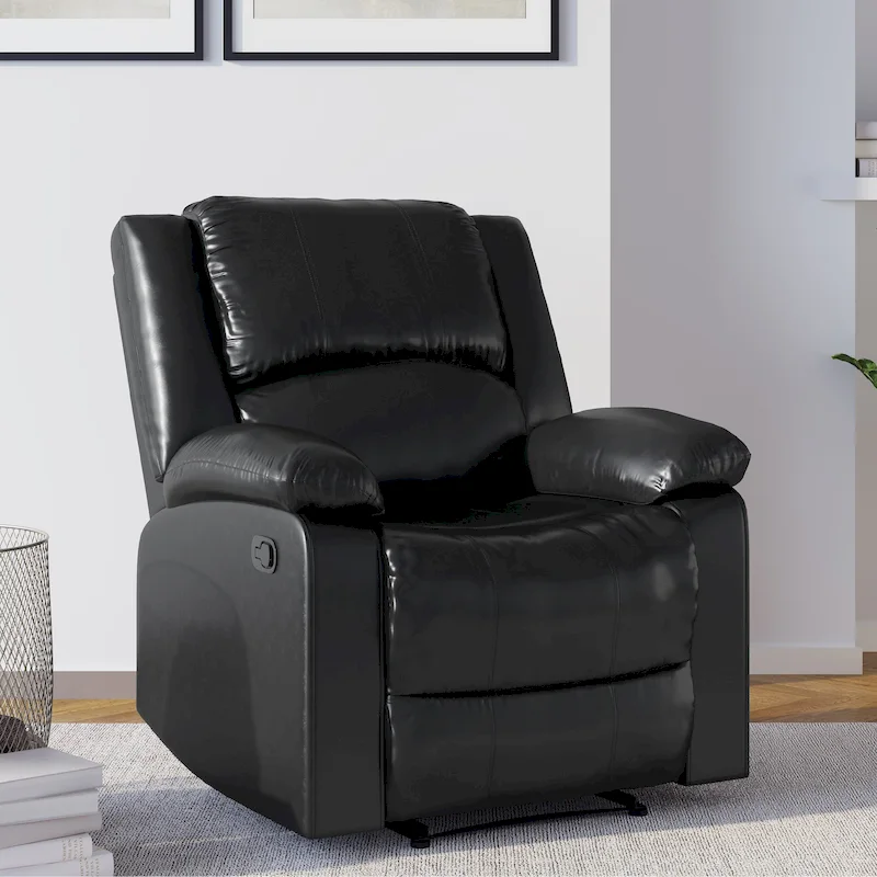 Relax A Lounger  Faux Leather Manual Recliner
