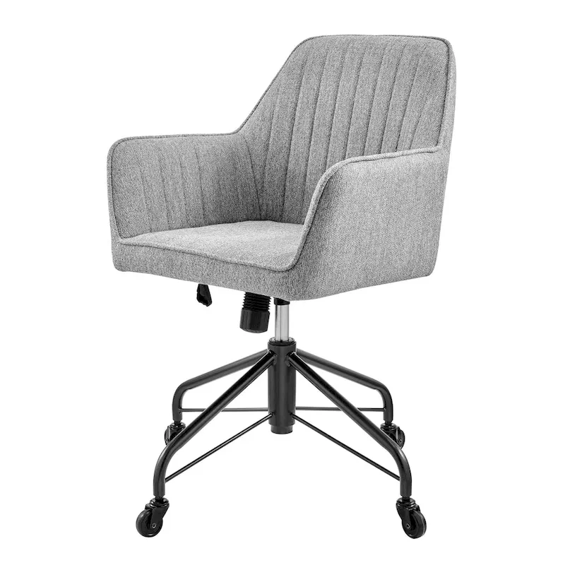 Swivel Office Chair with Adjustable Height and Caster Wheels