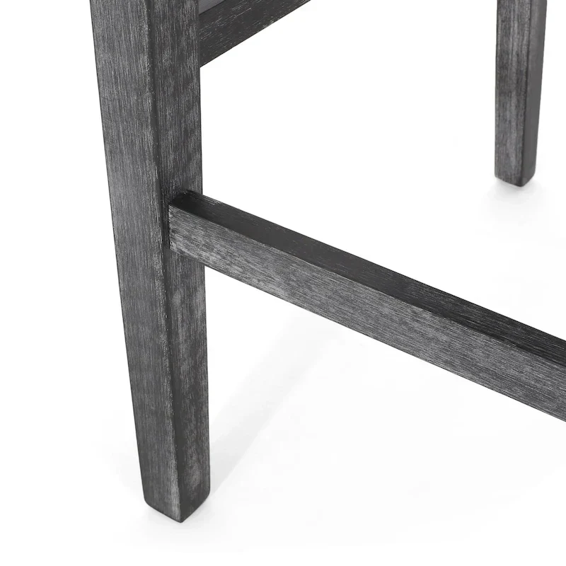 Armga Fabric and Rubberwood 30.5 inch Barstools (Set of 2) by Christopher Knight Home