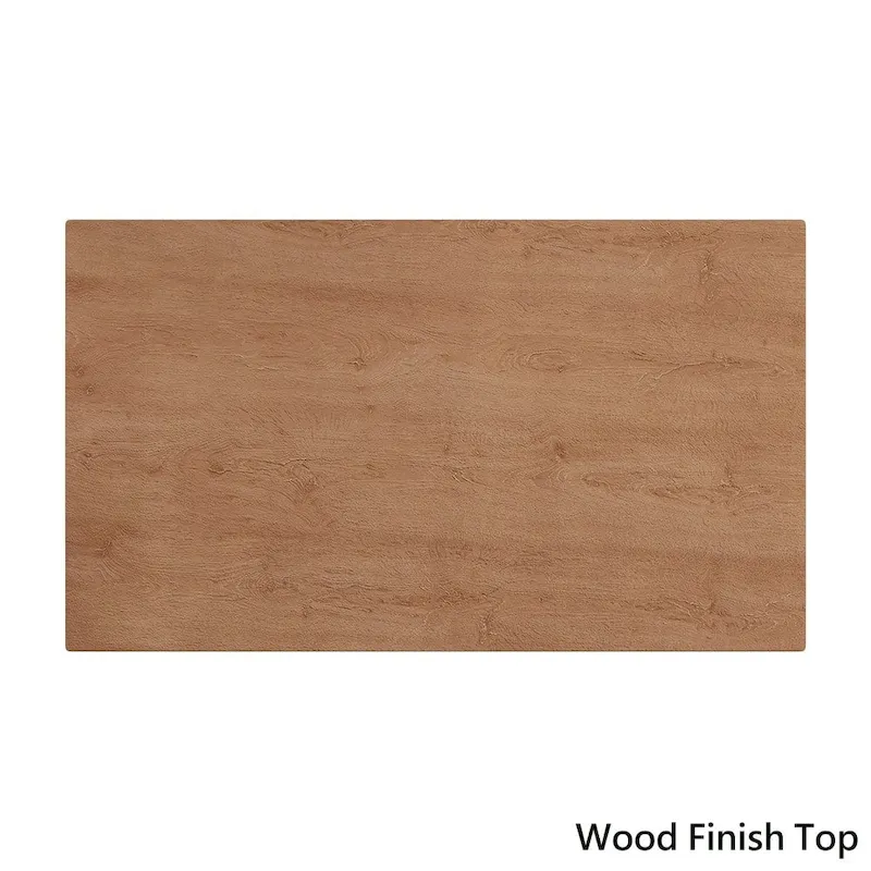 Dark Walnut / Glass / Smoke Glass Mid-Century Rectangular Dining Table with Tapered Legs – Seats 6