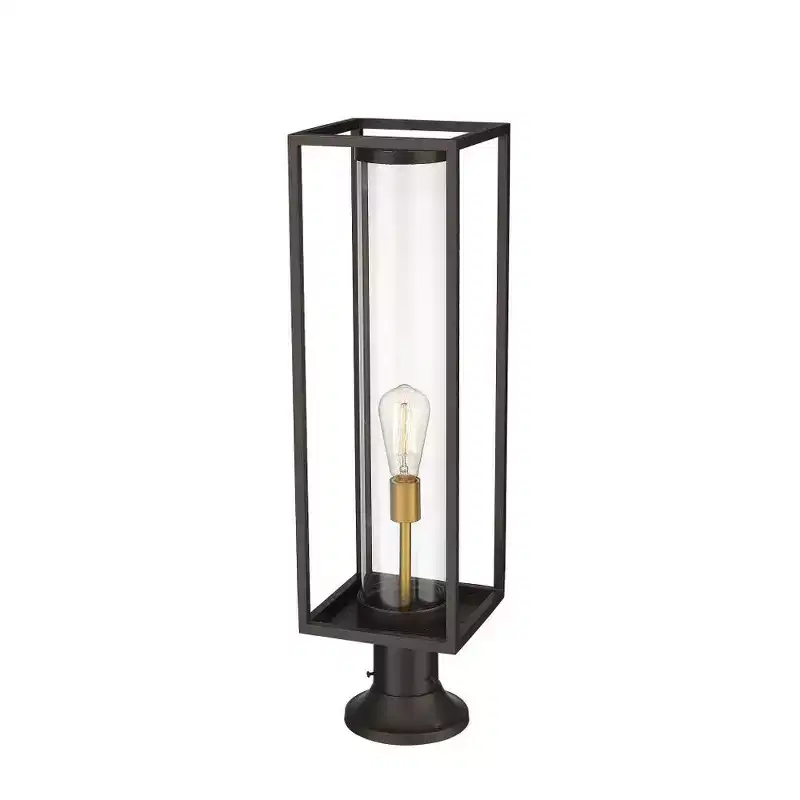 Z-Lite Dunbroch 1 - Light Lantern in Black