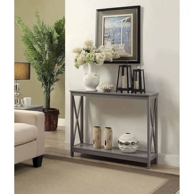 Convenience Concepts Console Table with Shelf