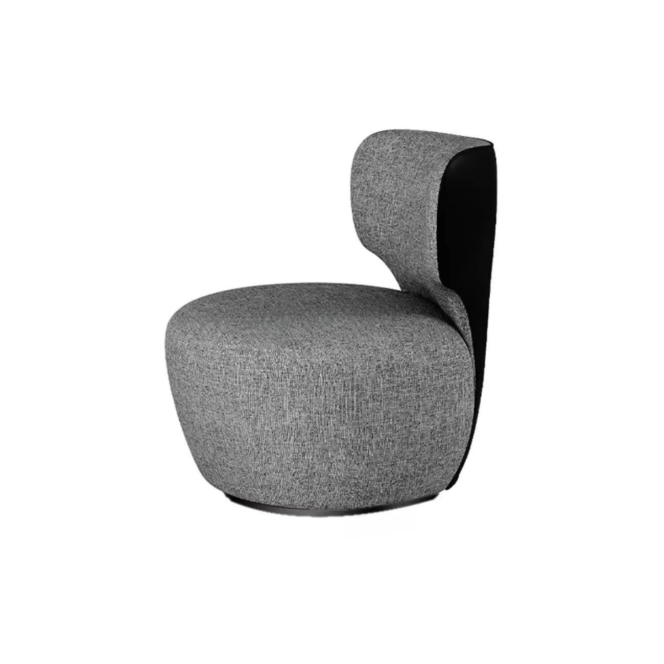 Glam Fabric Swivel Accent Chair with Scratch Resistant