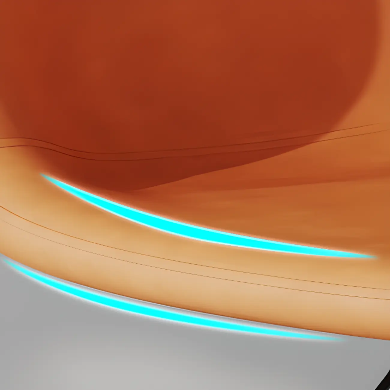 Modern Leather Swivel Bar Stool Adjustable Height