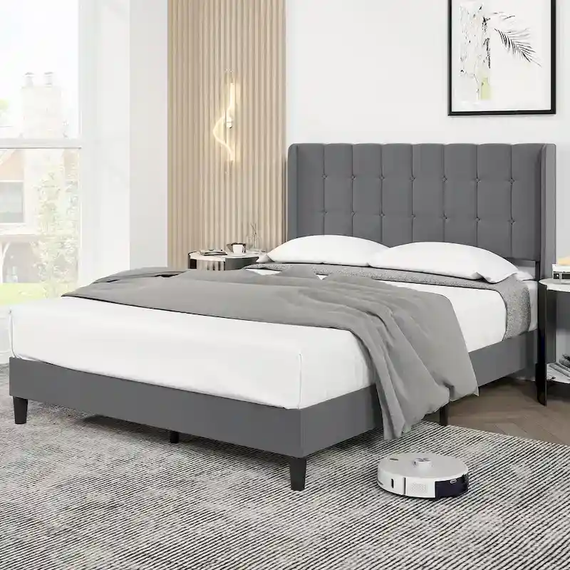 Bed Frame with Headboard