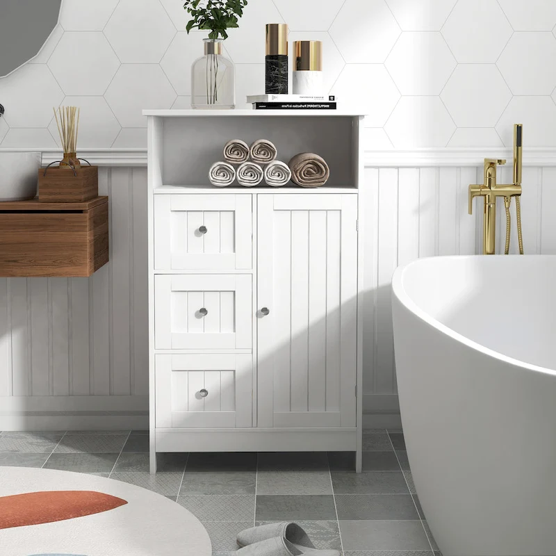 Bathroom Standing Storage Cabinet