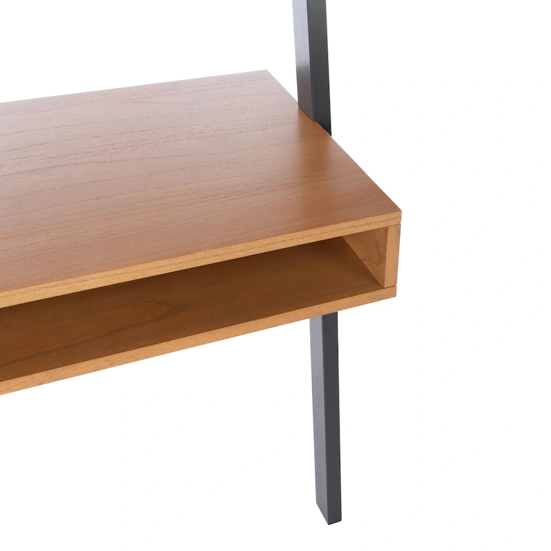 SAFAVIEH Oleta 2-Shelf Leaning Desk