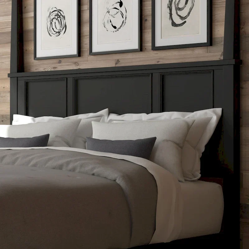 Black King Poster Bed