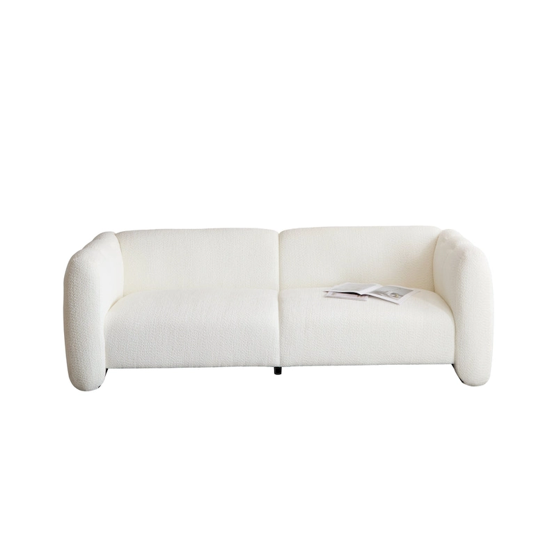 Christopher Knight Home - Tonson 83 3-Seater Wave Design Sofa