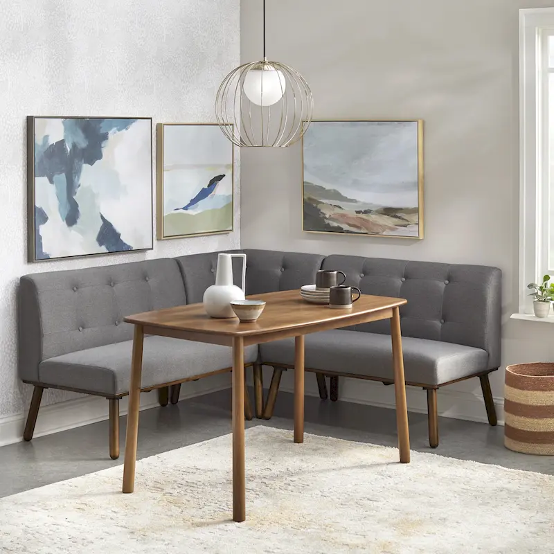 Simple Living Playmate 4-piece Nook Dining Set