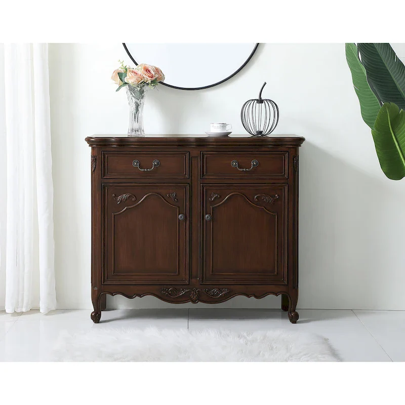 Double Drawer Accent Chest