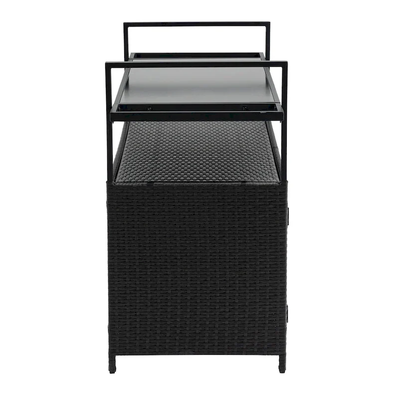 Patio Wine Serving Cart