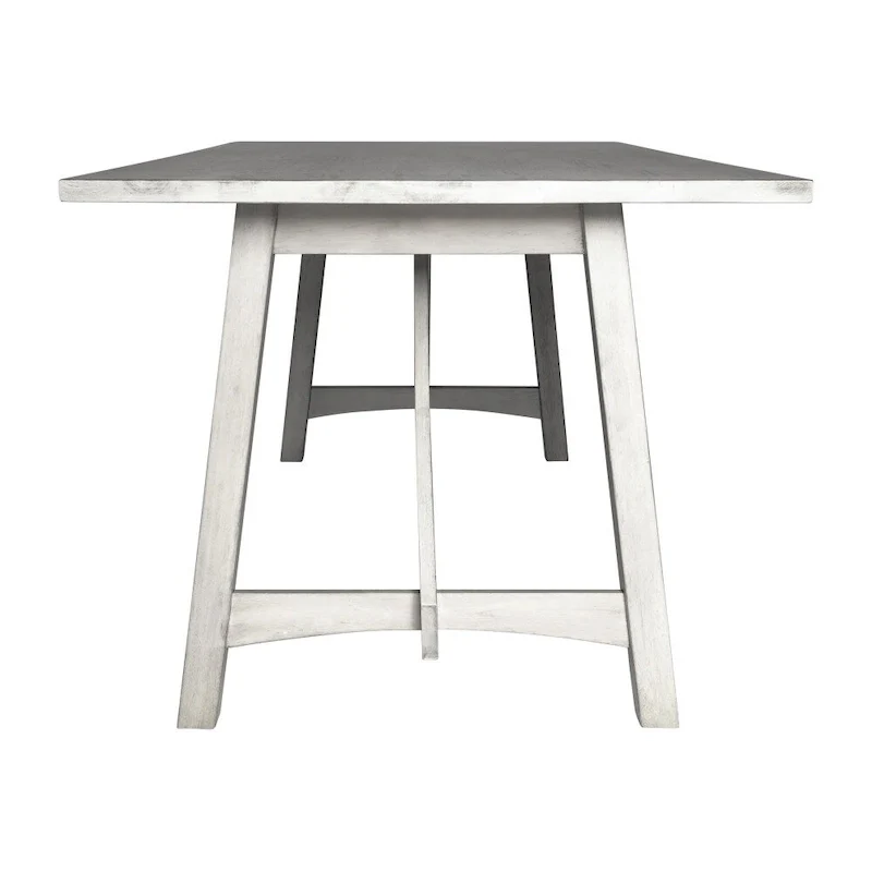 Solid Wood Commercial Grade Trestle Base Dining Table