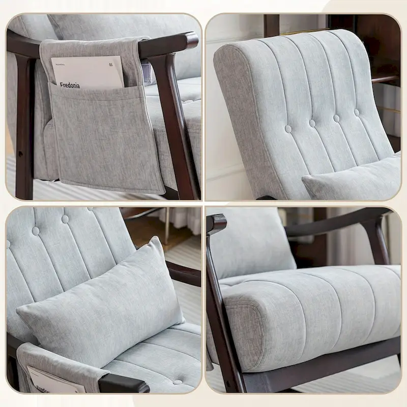 Solid Wood Rocking Chair