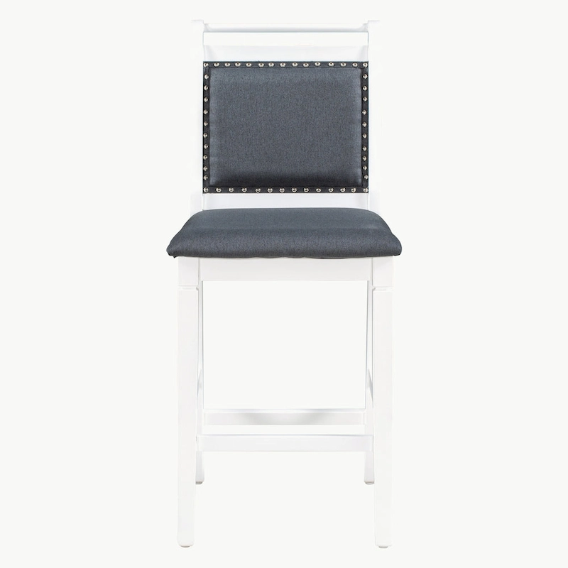 3-Piece Wood Counter Height Drop Leaf Dining Table Set