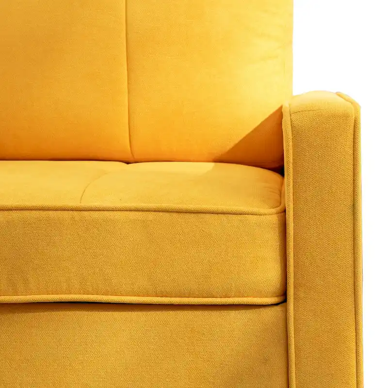 DIY Convertible Sectional Sofa Couch with Ottoman