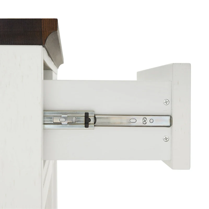 Clifton Kitchen Island W/Camille Stools - 50d x 47.75w x 36.25h