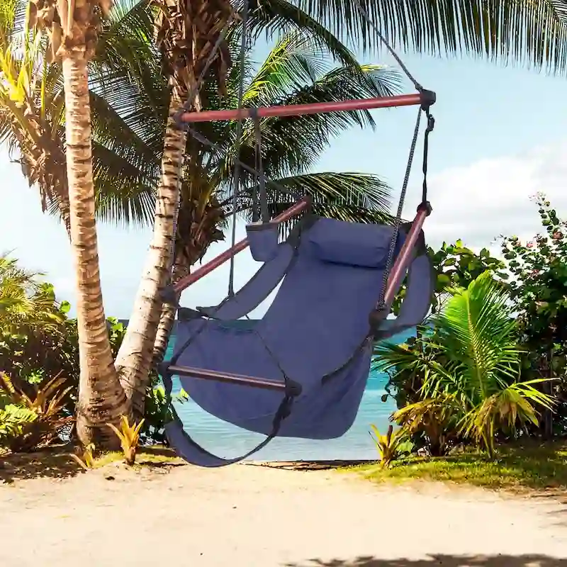 Well-equipped S-shaped Hook S-hook Cacolet Green Hanging Seat Hammock Chairs