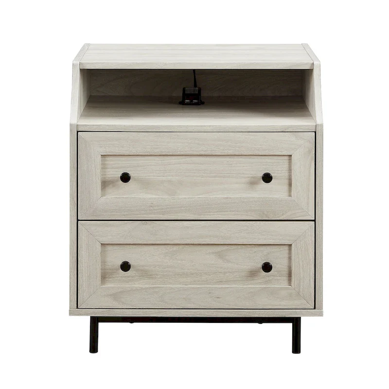 Middlebrook Modern 2-Drawer USB Nightstand