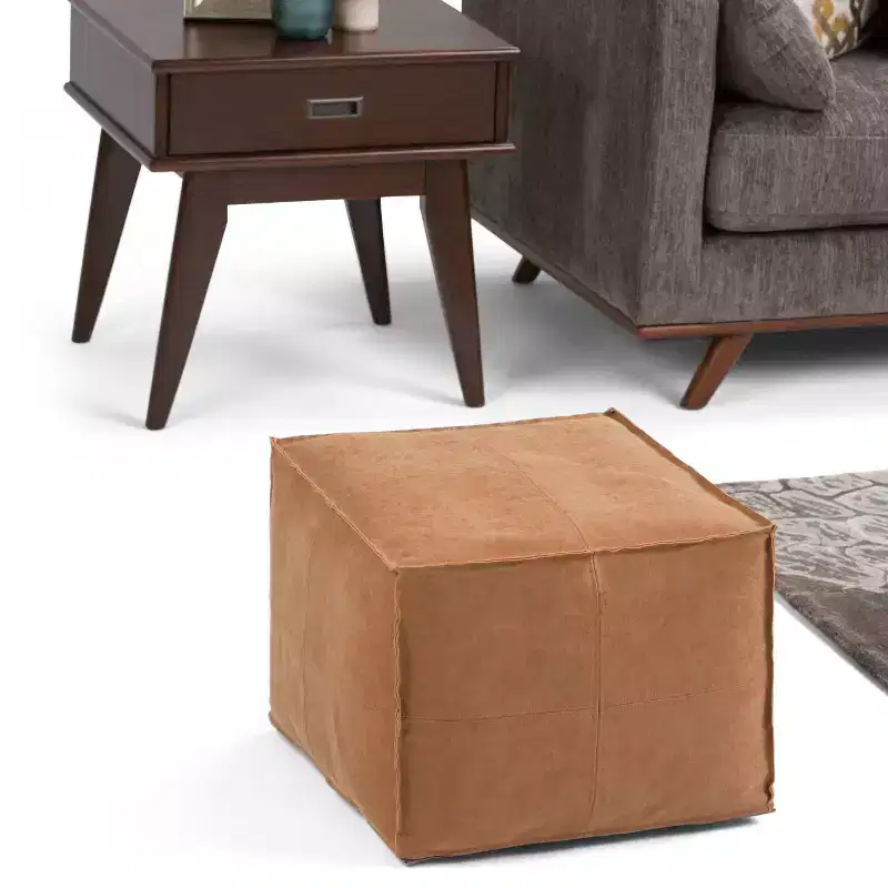 Wendal Square Pouf - WyndenHall