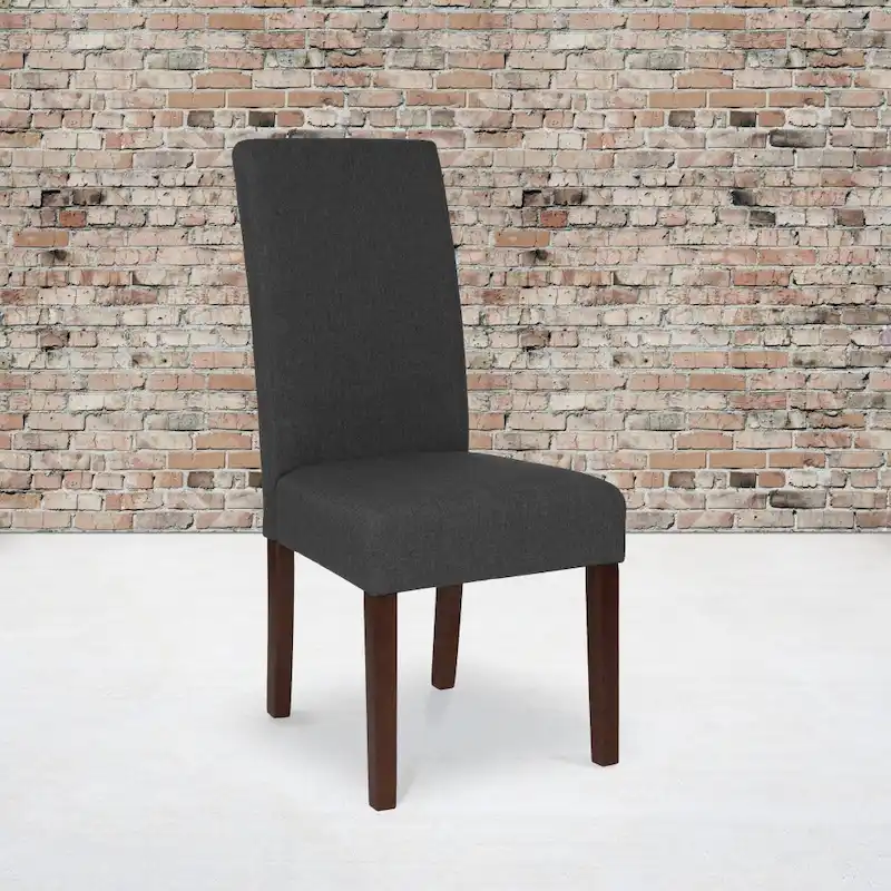Upholstered Wood Parsons Chair (Set of 2) - 19W x 21.5D x 40H