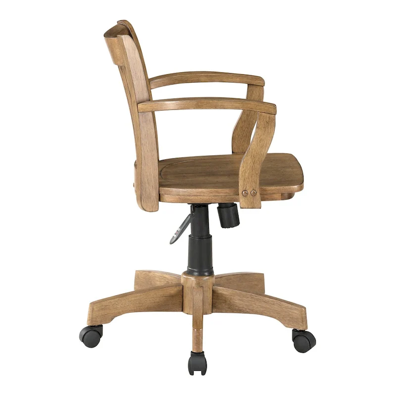 Deluxe Wood Bankers Chair