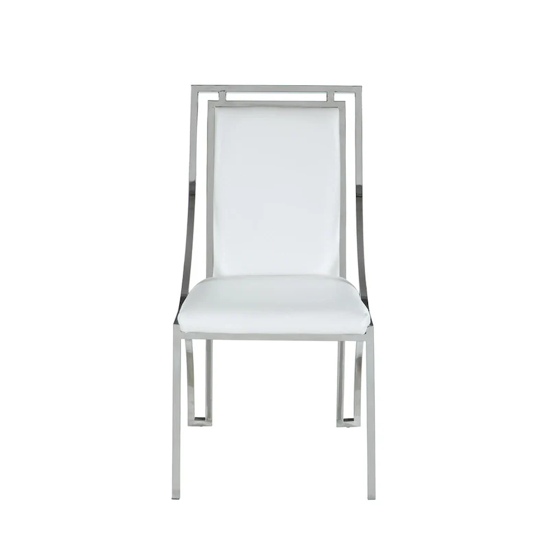 Somette Contemporary Open Frame Side Chair, Set of 2