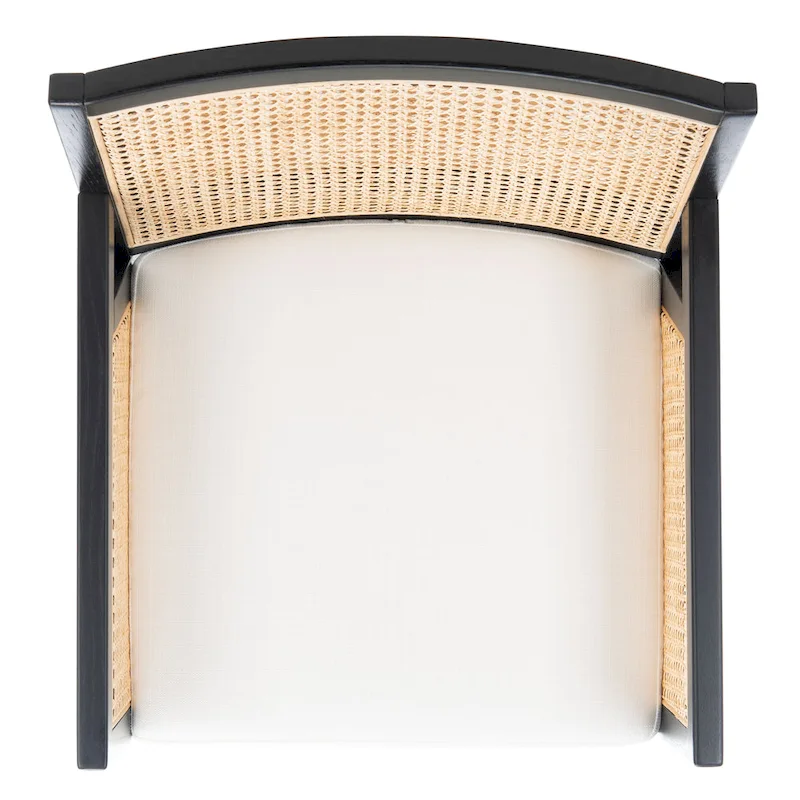 Couture Lupita Rattan Dining Chair - 21.9  W x 24.8  L x 33.9  H - 22Wx25Dx34H