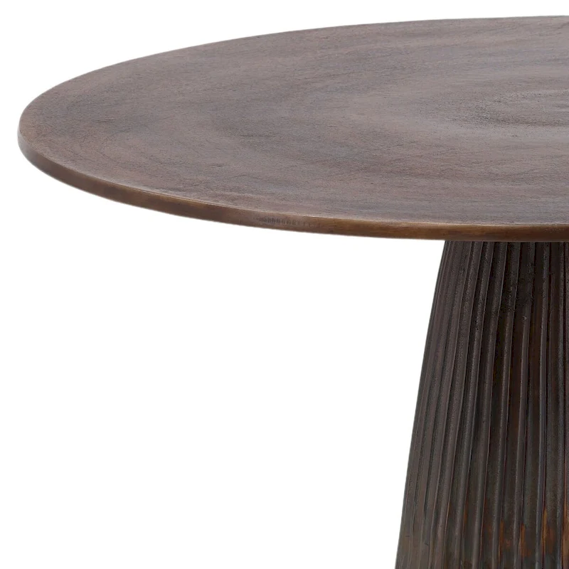 Abbey Aluminum Bistro Table, Bronze