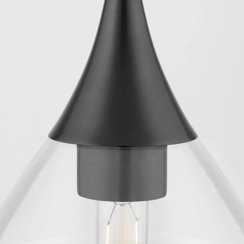 Mitzi by Hudson Valley Marissa 13-inch Pendant with Clear Glass