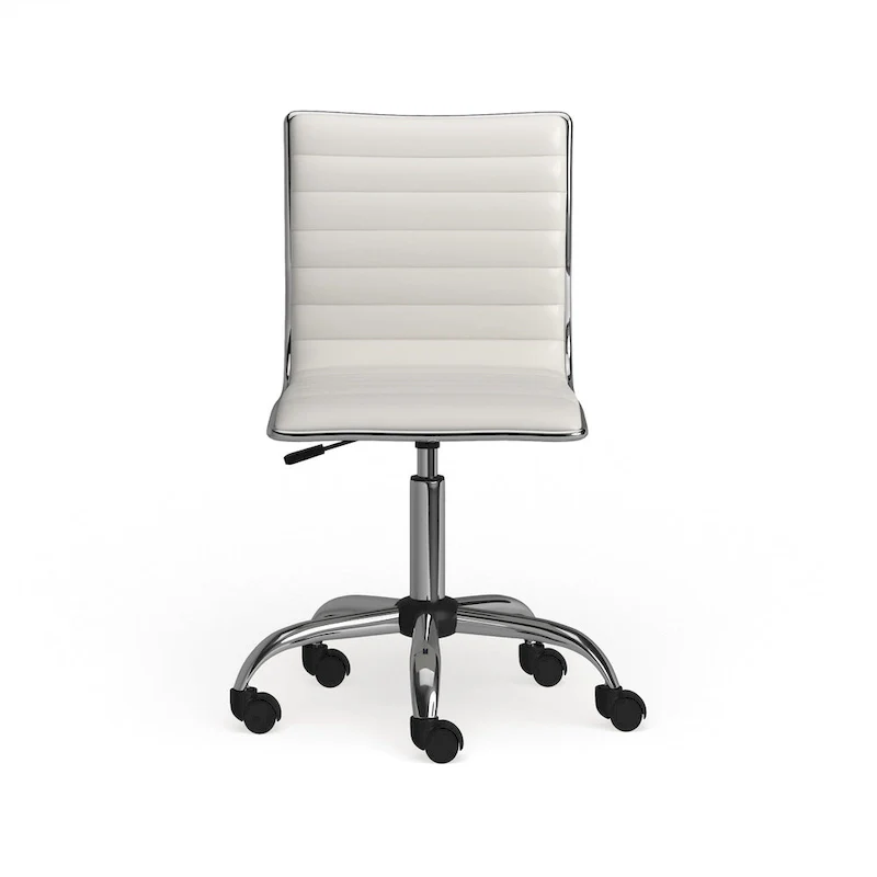 Carson Carrington Lund Modern Chrome Office Chair